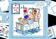 8x8 Get well soon with hospital food mini kit
