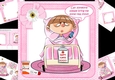 8x8 Get well soon with hospital food female pink mini kit