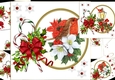 8x8 Christmas robin choice of 2 scenes mini kit