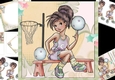 8x8 Netball girl revised mini kit 2