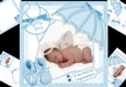 8x8 an angel baby boy mini kit