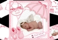 8x8 an angel baby girl mini kit