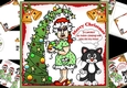 8x8 Kitty cats perfect Christmas mini kit