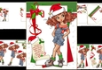Teen Tom boy looked at Santas list mini kit