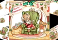 8x8 Santas reading his letters mini kit