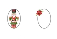 Traditional Christmas insert