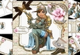 8x8 Steampunk style birthday wishes 1 mini kit