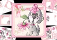 7x7 Poppy has a flower mini kit