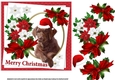 7x7 Chocolate Lab Christmas wishes