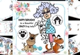 8x8 Stella loves her dogs mini kit