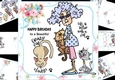 8x8 Stella loves her cats mini kit