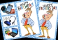8x8 He loves his gadgets birthday/fathers day mini kit