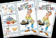 8x8 He loves cooking birthday/fathers day mini kit