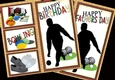8x8 He loves bowling birthday/fathers day mini kit