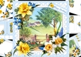 8x8 Dance of the daffodils on the farm mini kit