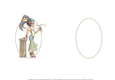 Art deco charm birthday wishes insert