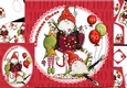 HO HO HO Christmas cheer Gnome 2 8x8 & A5 mini kit