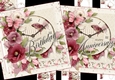 8x8 Time to celebrate anniversary or birthday mini kit.