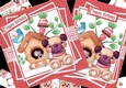 Cute puppy sending lots of wishes 4, 7x7 & A5 mini kit
