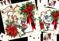 7x7 the Christmas cats choice of two mini kit