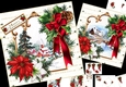 7x7 the Christmas village choice of two mini kit