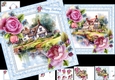 8x8 Cottage by the river choice of two scenes mini kit