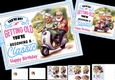 Classic birthday wishes choice of two mini kit