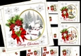 7x7 Christmas scene choice of three scenes mini kit