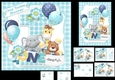 One-derful birthday wishes boy 7x7 & A5 mini kit