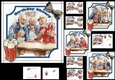 6x6 Golden oldies birthday cheers mini kit choice of four