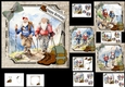 6x6 Golden oldies love hiking mini kit choice of four