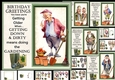 7x7 Getting down and dirty gardening men choice of five mini kit