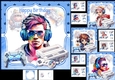 7x7 Gamer boy birthday choice of four mini kit