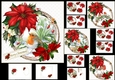 6x6 Beautiful Christmas Robin choice of four mini kit