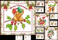7x7 Christmas critters 2 choice of four mini kit