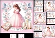 7x7 First communion/confirmation girls choice of four mini kit