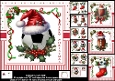 7x7 Soccer and rugby Christmas choice of four mini kit
