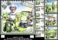7x7 Grandpa loves his golf choice of four mini kit