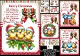 A Christmas bird song A5 portrait choice of four mini kit 