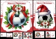 Christmas football choice of 7x7 & A5 mini kit temp