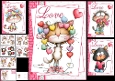 A5 Quirky valentine 2 choice of four mini kit