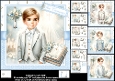 7x7 First communion boy choice of four mini kit