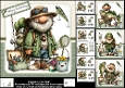7x7 The whimsical fisherman choice of four mini kit