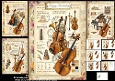 A5 Music ephemera choice of four mini kit