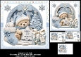 7x7 Baby boys first Christmas choice of two mini kit