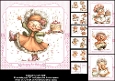 7x7 Fun seniors birthday wishes choice of four mini kit