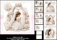7x7 First holy communion girl choice of four mini kit