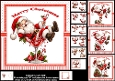 7x7 Christmas cocktail fun Santa choice of four mini kit
