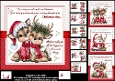 7x7 Special couple Christmas choice of four mini kit