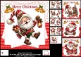 7x7 Santa Christmas wishes 2 choice of four mini kit